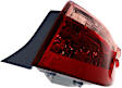Driver and Passenger Side, Outer Halogen Tail Light, With bulb(s), OE Replacement, CAPA Certified