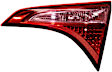 Driver and Passenger Side, Inner Halogen Tail Light, With bulb(s), OE Replacement