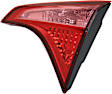 Driver and Passenger Side, Inner Halogen Tail Light, With bulb(s), OE Replacement