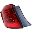 Driver and Passenger Side, Inner and Outer Halogen Tail Light, With bulb(s), OE Replacement