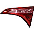 Driver and Passenger Side, Inner and Outer Halogen Tail Light, With bulb(s), OE Replacement