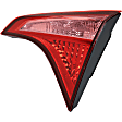 Driver and Passenger Side, Inner and Outer Halogen Tail Light, With bulb(s), OE Replacement