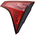 Driver and Passenger Side, Inner and Outer Halogen Tail Light, With bulb(s), OE Replacement, CAPA Certified