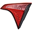 Passenger Side, Inner and Outer Halogen Tail Light, With bulb(s), OE Replacement