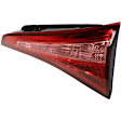Passenger Side, Inner and Outer Halogen Tail Light, With bulb(s), OE Replacement