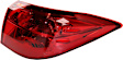 Driver and Passenger Side, Outer Halogen Tail Light, With bulb(s), OE Replacement