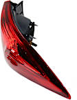 Driver and Passenger Side, Outer Halogen Tail Light, With bulb(s), OE Replacement