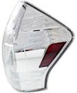 Driver and Passenger Side Halogen Tail Light, Without bulb(s), OE Replacement, CAPA Certified