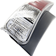 Driver and Passenger Side LED Tail Light, With bulb(s), OE Replacement