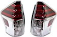 Driver and Passenger Side LED Tail Light, With bulb(s), OE Replacement, CAPA Certified