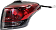 Tail Lights, with Bulb, Halogen, Mounts On Body, Japan or North America Built Vehicle