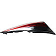 Driver Side, Inner And Outer Halogen Tail Light, With bulb(s), OE Replacement