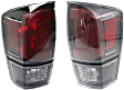 2019 Toyota Tacoma - Driver and Passenger Side Halogen Tail Light, With bulb(s), OE Replacement