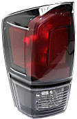 2019 Toyota Tacoma - Driver and Passenger Side Halogen Tail Light, With bulb(s), OE Replacement