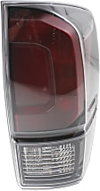 2019 Toyota Tacoma - Driver and Passenger Side Halogen Tail Light, With bulb(s), OE Replacement