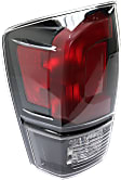 Driver and Passenger Side Halogen Tail Light, With bulb(s), OE Replacement, CAPA Certified