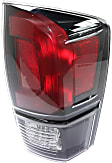 Driver and Passenger Side Halogen Tail Light, With bulb(s), OE Replacement, CAPA Certified