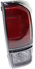 Driver and Passenger Side Halogen Tail Light, With bulb(s), OE Replacement, CAPA Certified