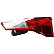 2014 Toyota RAV4 - Driver and Passenger Side, Inner and Outer Halogen Tail Light, With bulb(s), Mounts on Liftgate and Body, North America Built Vehicle, OE Replacement