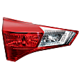 2014 Toyota RAV4 - Driver and Passenger Side, Inner and Outer Halogen Tail Light, With bulb(s), Mounts on Liftgate and Body, North America Built Vehicle, OE Replacement