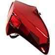 Driver and Passenger Side, Inner and Outer Halogen Tail Light, With bulb(s), OE Replacement, CAPA Certified