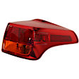 Driver and Passenger Side, Inner and Outer Tail Lights, with Bulbs, Halogen, Standard type, CAPA CERTIFIED