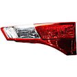 2013 Toyota RAV4 - Driver and Passenger Side, Inner and Outer Halogen Tail Light, Without bulb(s), Mounts on Body and Liftgate, Japan Built Vehicle, OE Replacement, CAPA Certified