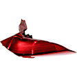 2013 Toyota RAV4 - Driver and Passenger Side, Inner and Outer Halogen Tail Light, Without bulb(s), Mounts on Body and Liftgate, Japan Built Vehicle, OE Replacement, CAPA Certified