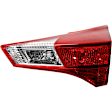 2013 Toyota RAV4 - Driver and Passenger Side, Inner and Outer Halogen Tail Light, Without bulb(s), Mounts on Body and Liftgate, Japan Built Vehicle, OE Replacement, CAPA Certified