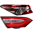 Driver and Passenger Side, Inner and Outer Halogen Tail Lights, With Bulbs, CAPA Certified