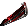 Driver and Passenger Side, Inner and Outer Halogen Tail Lights, With Bulbs, CAPA Certified