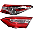 Passenger Side, Inner and Outer Halogen Tail Lights, With Bulbs, CAPA CERTIFIED
