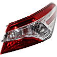 Passenger Side, Inner and Outer Halogen Tail Lights, With Bulbs, CAPA CERTIFIED