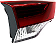 Driver and Passenger Side, Inner Tail Lights, with Bulbs, Halogen, Mounts on Liftgate