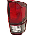 Driver and Passenger Side Halogen Tail Light, With bulb(s), OE Replacement