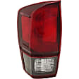 Driver and Passenger Side Halogen Tail Light, With bulb(s), OE Replacement