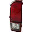 Driver and Passenger Side Halogen Tail Light, With bulb(s), OE Replacement