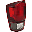 Driver and Passenger Side Halogen Tail Light, With bulb(s), OE Replacement