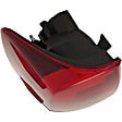 Driver and Passenger Side Halogen Tail Light, With bulb(s), OE Replacement
