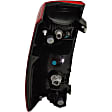 Driver and Passenger Side Halogen Tail Light, With bulb(s), OE Replacement