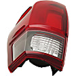 Driver and Passenger Side Halogen Tail Light, With bulb(s), OE Replacement