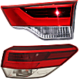 Passenger Side, Inner and Outer Halogen/LED Combo Tail Light, With bulb(s), OE Replacement
