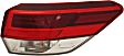 Driver and Passenger Side, Outer Tail Lights, with Bulbs, LED, Mounts on Body