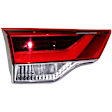 Driver Side, Inner And Outer Halogen/LED Combo Tail Light, With bulb(s), OE Replacement