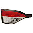 Driver and Passenger Side, Inner and Outer Halogen Tail Light, Without bulb(s), OE Replacement