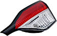 Tail Lights, without Bulb, Halogen, Mounts On Luggage Lid, Japan Built Vehicle Sedan, CAPA Certified