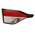 Driver Side, Inner And Outer Halogen Tail Light, Without bulb(s), OE Replacement