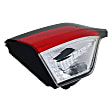 Driver Side, Inner And Outer Halogen Tail Light, Without bulb(s), OE Replacement, CAPA Certified