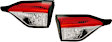 Tail Lights, with Bulb, Halogen, Mounts On Luggage Lid, Japan Built Vehicle Sedan