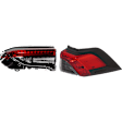 2019-2024 Toyota RAV4 - Passenger Side, Inner and Outer Inner - Halogen/LED; Outer - LED Tail Light, With bulb(s), OE Replacement